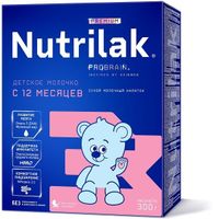 Смесь сухая молочный для детей с 12 мес. Детское молочко Premium 3 Nutrilak/Нутрилак 300г