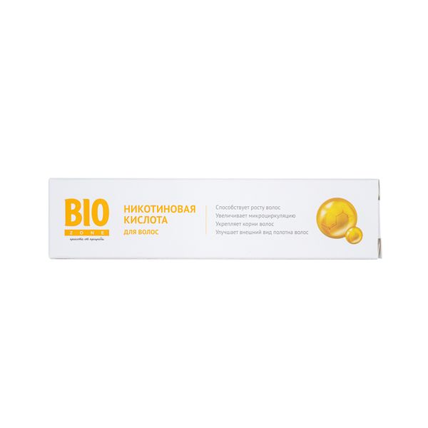 Никотиновая кислота для роста волос BioZone/Биозон фл. 65мл мирролла никотиновая кислота для волос 65 мл