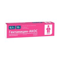 Гентамицин-Акос мазь 0,1% 15г, миниатюра фото №5