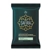 Салфетки влажные для интимной гигиены с экстрактом чайного дерева мужские Safira/Сафира 20шт