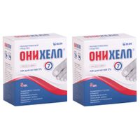 2Х Онихелп лак для ногтей 5% фл. 5мл
