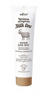 Крем для ног Формула нежности Milk Line Белита 100мл крем для ног формула нежности milk line белита 100мл