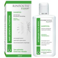 Шампунь против выпадения и для роста волос для всех типов волос Expert Rinfoltil/Ринфолтил фл. 200мл миниатюра