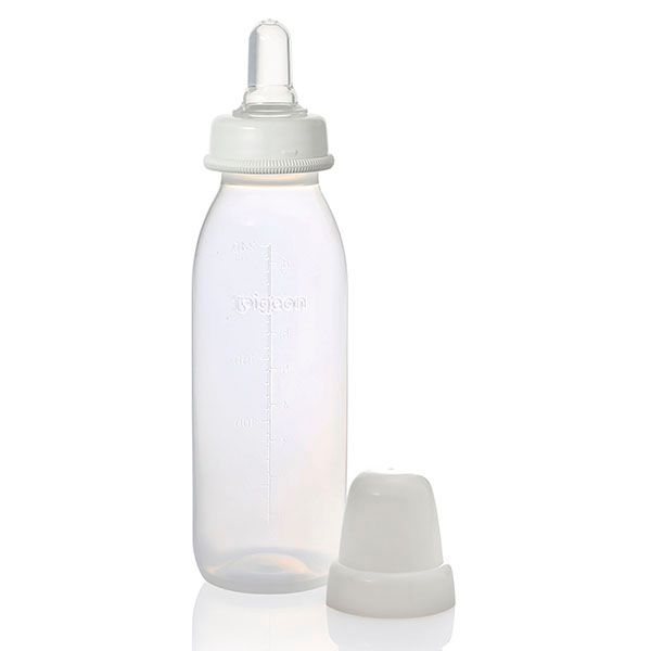Бутылочка для кормления детей с расщелиной неба или губы с клапаном Pigeon/Пиджен 240мл фото №2