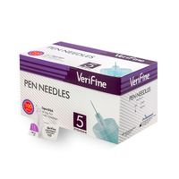 Иглы для инсулиновых шприц-ручек (0,25) 31G-5мм Verifine