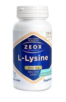 L-лизин моногидрохлорид Zeox Nutrition таблетки 500мг 60шт миниатюра