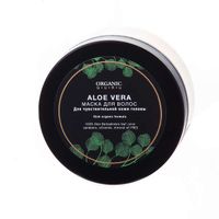 Маска для волос Aloe Vera Organic Guru 200мл миниатюра