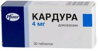 Кардура таблетки 4мг 30шт, миниатюра фото №3