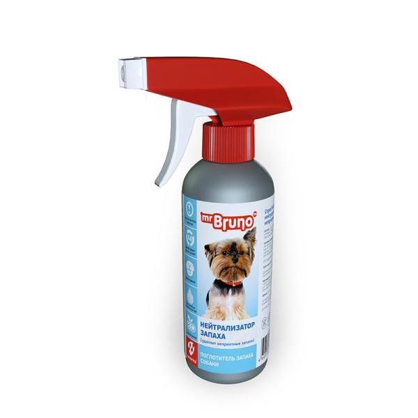 Спрей нейтрализует запах для собак Mr.Bruno 200мл барс спрей инсектоакарицидный для собак 200мл