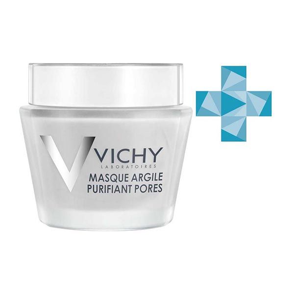 Маска минеральная очищающая поры с глиной MineralMasks Vichy/Виши 75мл