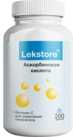 Аскорбиновая кислота Lekstore/Лекстор драже 0,25г 200шт, миниатюра фото №17
