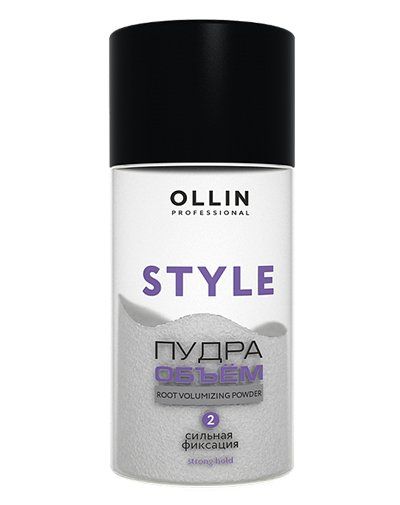 Пудра OLLIN STYLE  для прикорневого объёма волос сильной фиксации/Strong Hold Powder 10г
