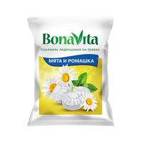 Леденцовая карамель Мята и ромашка с витамином С Bona Vita 60г, миниатюра фото №2