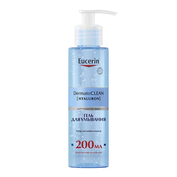 Гель для умывания освежающий и очищающий DermatoCLEAN Eucerin/Эуцерин 200мл