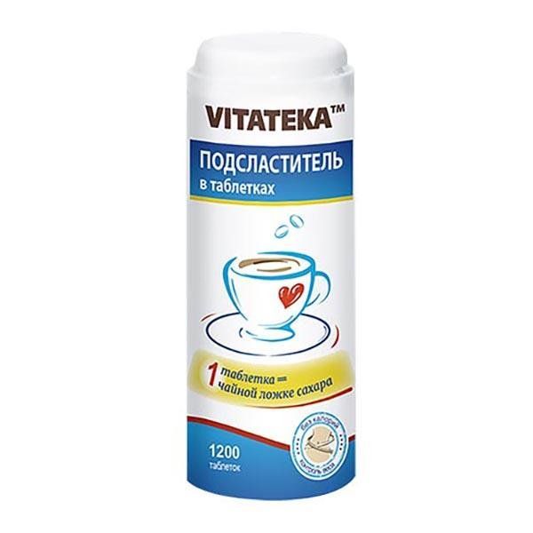 Подсластитель (Заменитель сахара) Vitateka/Витатека таб. 1200шт