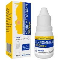 Ксилометазолин-СОЛОфарм капли назальные 0,05% 10мл, миниатюра