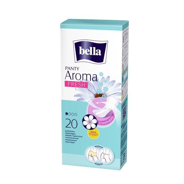 Прокладки женские гигиенические ежедневные Bella Panty Aroma fresh ультратонкие 20 шт. ООО Белла 573307 - фото 1