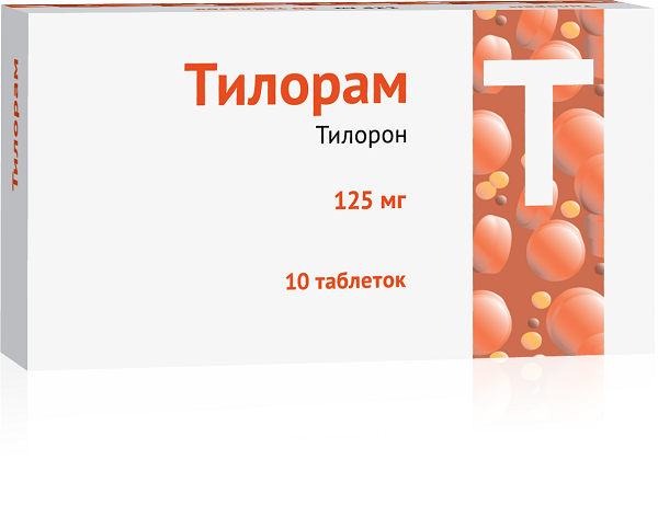 Тилорон таб. п/о плен. 125мг 10шт Озон ООО