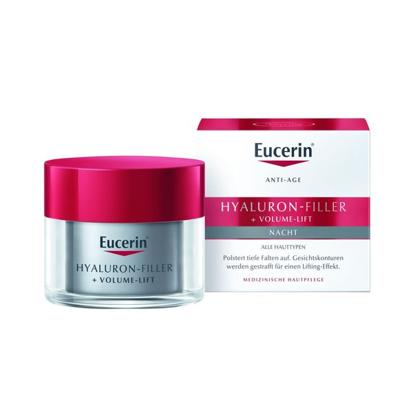 Крем для ухода за кожей ночной Hyaluron-Filler+Volume-Lift Eucerin/Эуцерин 50мл