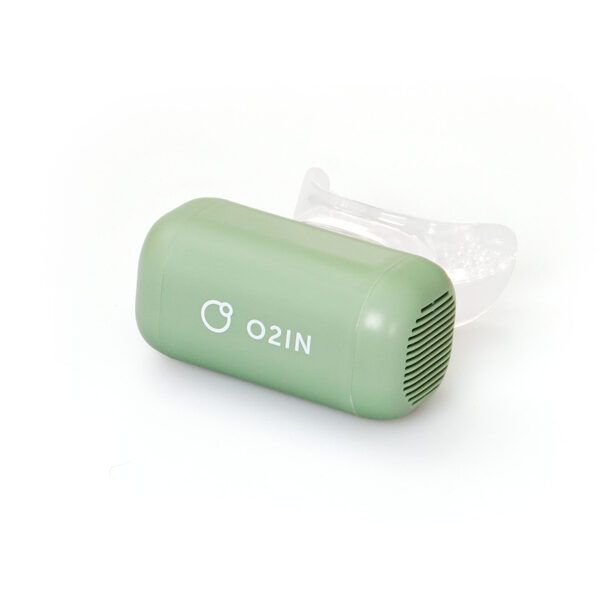 Тренажер дыхательный зеленый Pro O2IN