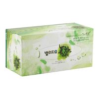 Салфетки бумажные для лица "Bellagio Green tea", 210 шт. миниатюра фото №3