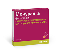 Монурал гранулы для приг раствора для внутр. прим. 3г 