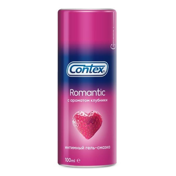 Гель-смазка ароматизированная Romantic Contex/Контекс 100мл contex romantic love презервативы ароматизированные 3 3 шт