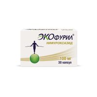 Экофурил капсулы 100мг 30шт, миниатюра фото №2
