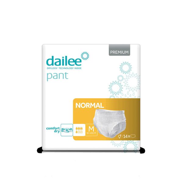 Подгузники-трусы для взрослых Normal Pant Premium Dailee/Дэйли 14шт р.M Drylcok Technologies s.r.o