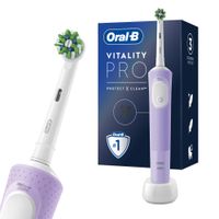 Щетка зубная электрическая 3708 с зарядным устройством 3757 сиреневая Vitality Pro D103.413.3 Oral-B/Орал-би миниатюра