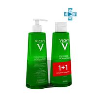 Набор Normaderm Vichy/Виши: Лосьон очищающий сужающий поры 200мл+Гель для умывания скидка -50% на лосьон 200мл (VRU13525)