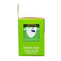 Тейп кинезио Экопласт, цвет зеленый 5х500см миниатюра фото №3