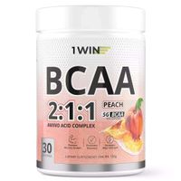 Аминокислоты БЦАА/BCAA 2:1:1 вкус персик порошок банка 180г