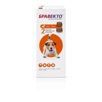 Бравекто для собак мелких пород 4,5-10кг таблетки 250мг 2шт миниатюра фото №2