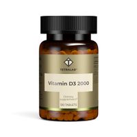 Витамин Д3 2000 Tetralab/Тетралаб таблетки 100мг 120шт