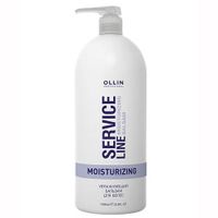 Бальзам увлажняющий для волос Moisturizing balsam Service line Ollin 1000 мл миниатюра фото №2