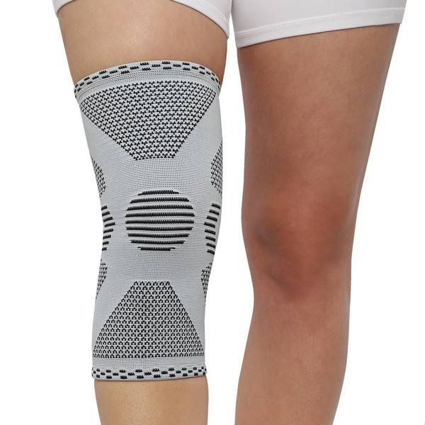 Бандаж для коленного сустава Крейт У-842, серый, р. 1 ООО Крейт 1676710 - фото 1