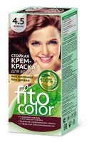 Крем-краска для волос серии fitocolor, тон 4.5 махагон fito косметик 115 мл