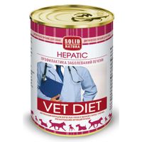 Корм влажный для собак диетический Hepatic VET Diet Solid Natura 340г миниатюра