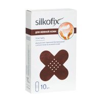 Пластырь Silkofix (Силкофикс) медицинский стерильный бактерицидный с антисептиком на нетканой основе 19x72 мм. 10 шт., миниатюра фото №10