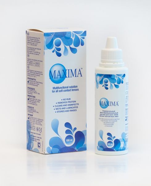 Раствор MAXIMA (Максима) для ухода за контактными линзами 100 мл хроники максима волгина