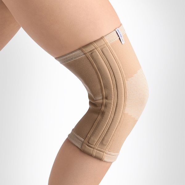 Бандаж на коленный сустав Интерлин РК К05, бежевый, р.XL динамический ортез на коленный сустав dkn 203 orlett р xs
