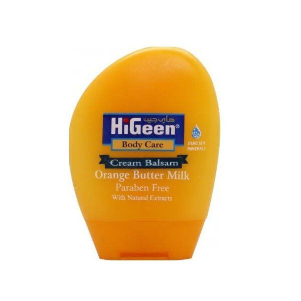 Крем-бальзам для рук и тела Молочный протеин&апельсин HiGeen 250мл HiGeen 1509888 - фото 1