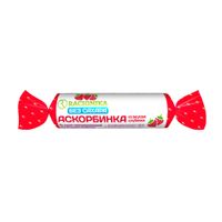 Аскорбинка без сахара при диабете вкус клубники РАЦИОНИКА таблетки 3г 10шт