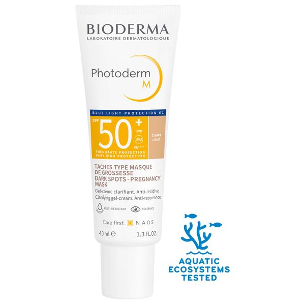 Крем-гель cолнцезащитный светлый оттенок SPF50+ M Photoderm Bioderma/Биодерма туба 40мл фото №2