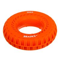 Кистевой эспандер круглый с протектором оранжевый Bradex/Брадекс 30кг