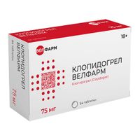 Клопидогрел Велфарм таблетки п/о плен. 75мг 84шт, миниатюра фото №5