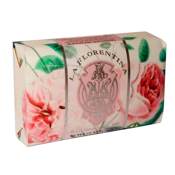 Мыло туалетное твердое майская роза La Florentina/Ла флорентина 200г