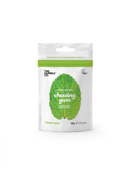 Резинка жевательная натуральная свежаямята natural chewing gum Humble CO. 19г HUMBLE CO., LTD, IT