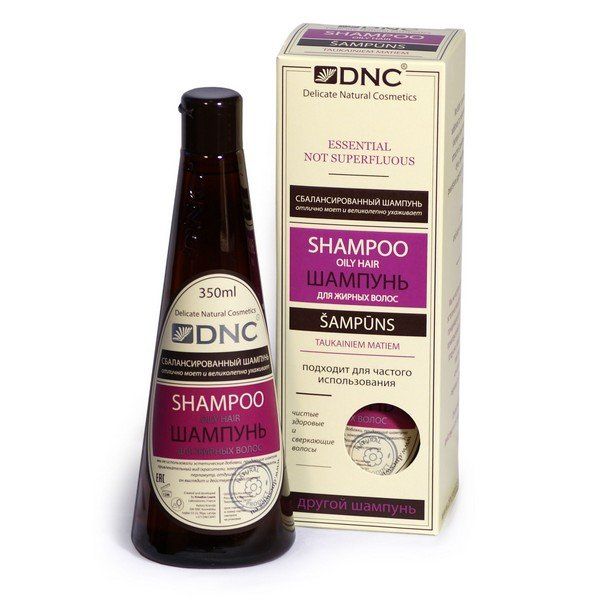 Шампунь для жирных волос без SLS DNC 350мл